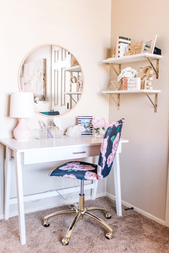 Feminine Desk Chairs Perfect for Small Work Spaces - The ...